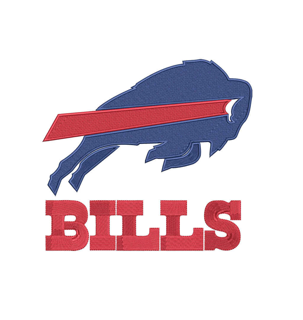 Buffalo Bills 1 : Embroidery Design