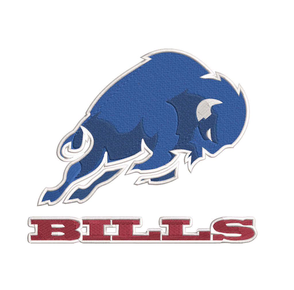 Buffalo Bills 4 : Embroidery Design