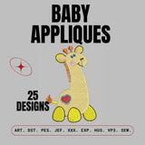 Babies Appliques: Embroidery Design Pack - FineryEmbroidery