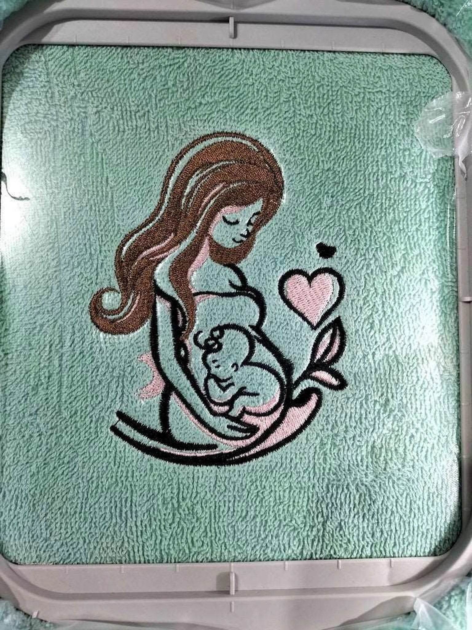 Baby is coming: Embroidery Design - FineryEmbroidery