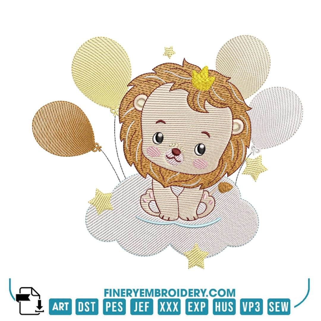 Balloon Animal Embroidery Design Pack – 3 Designs - Multiple Sizes | FineryEmbroidery - FineryEmbroidery