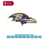 Baltimore Ravens 1 : Embroidery Design - FineryEmbroidery