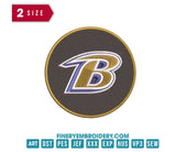 Baltimore Ravens 4 : Embroidery Design - FineryEmbroidery