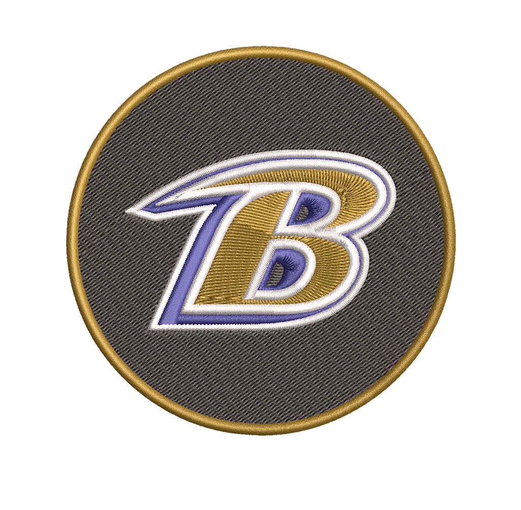 Baltimore Ravens 4 : Embroidery Design - FineryEmbroidery