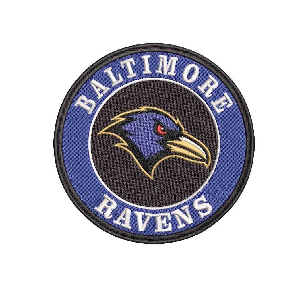 Baltimore Ravens 6 : Embroidery Design - FineryEmbroidery