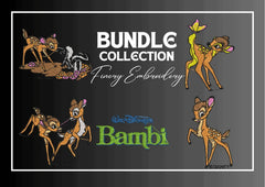 Bambi - Pack of 9 Designs - Embroidery Design - FineryEmbroidery