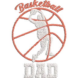 Basketball-Gift-for-Father - Basket Embroidery Design - FineryEmbroidery