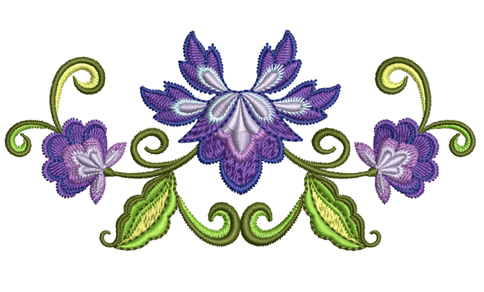 Bloom borders: Embroidery Design Pack - FineryEmbroidery