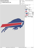 Buffalo Bills 2 : Embroidery Design - FineryEmbroidery