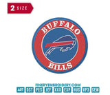 Buffalo Bills 6 : Embroidery Design - FineryEmbroidery