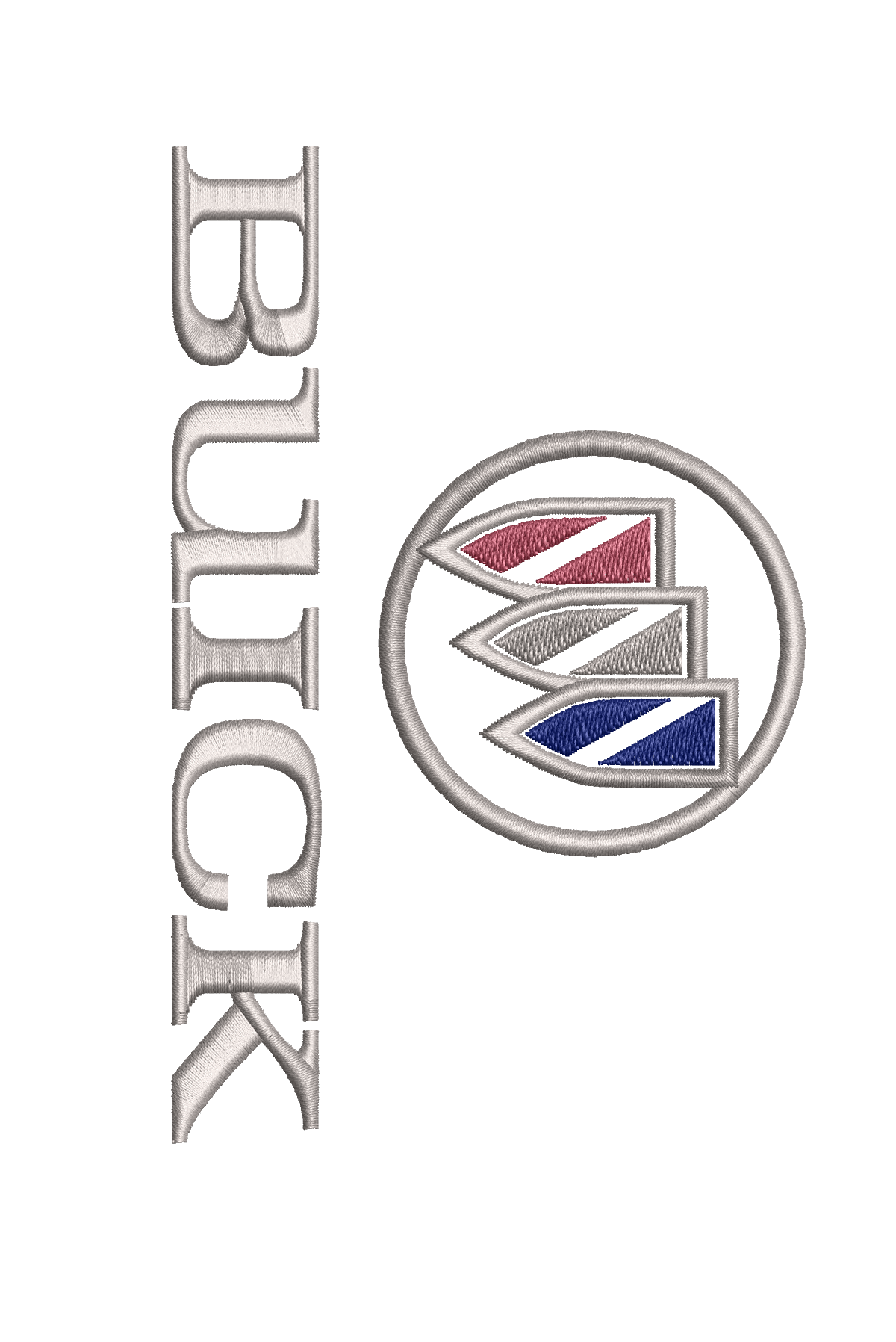 Buick- Embroidery Design - FineryEmbroidery