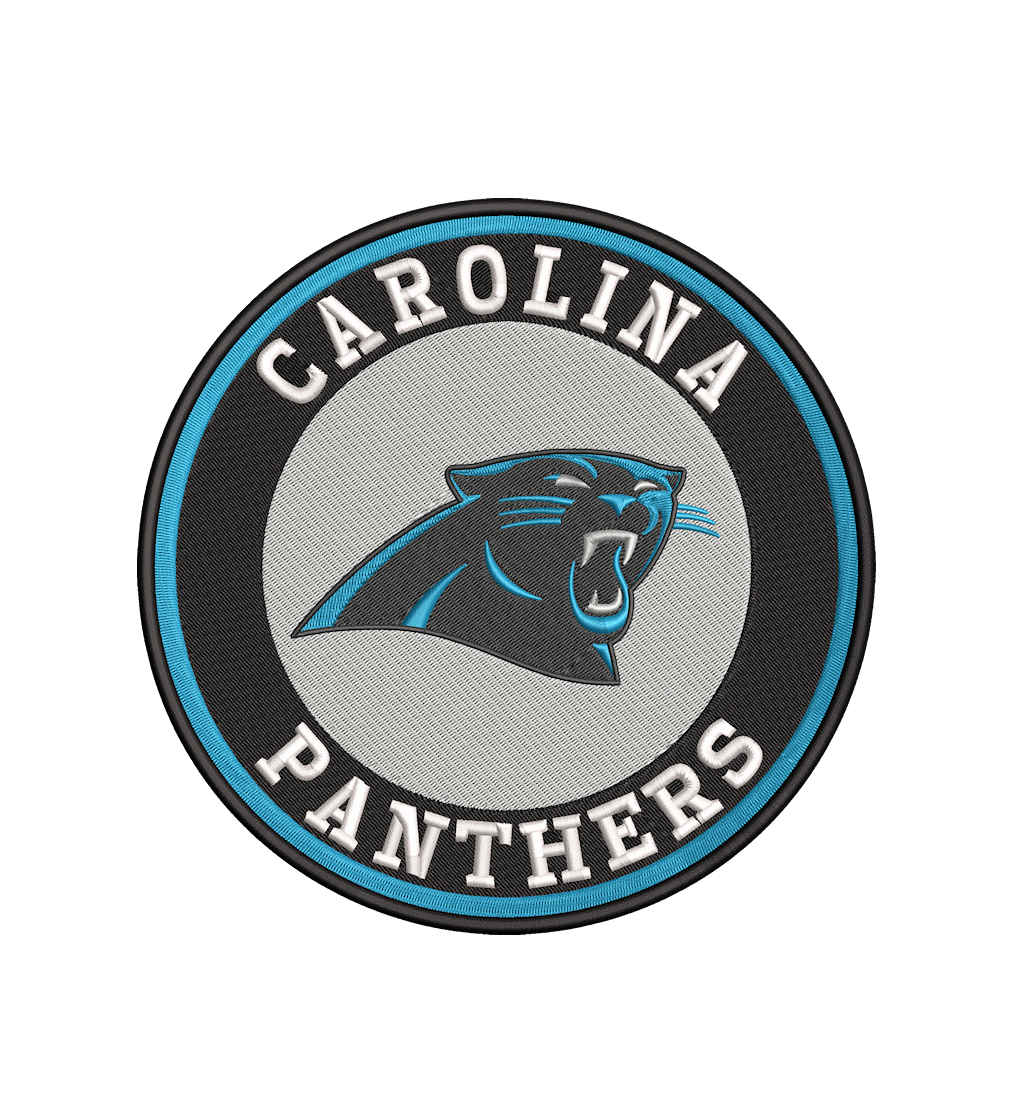 Carolina Panthers 5 : Embroidery Design