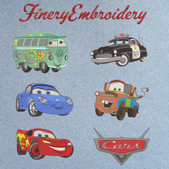 Pixar's "Cars" Mater Embroidery Design