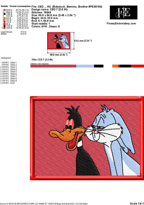Cartoons – FineryEmbroidery