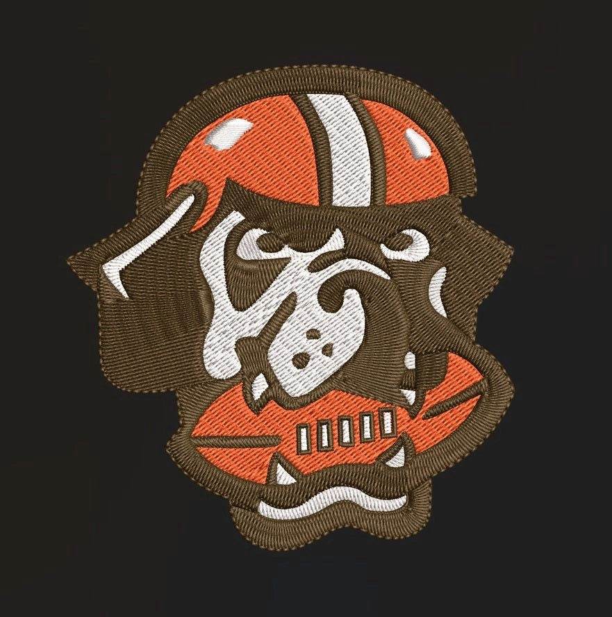 CLEVELAND BROWNS- Pack of 6 Designs - Embroidery Design - FineryEmbroidery