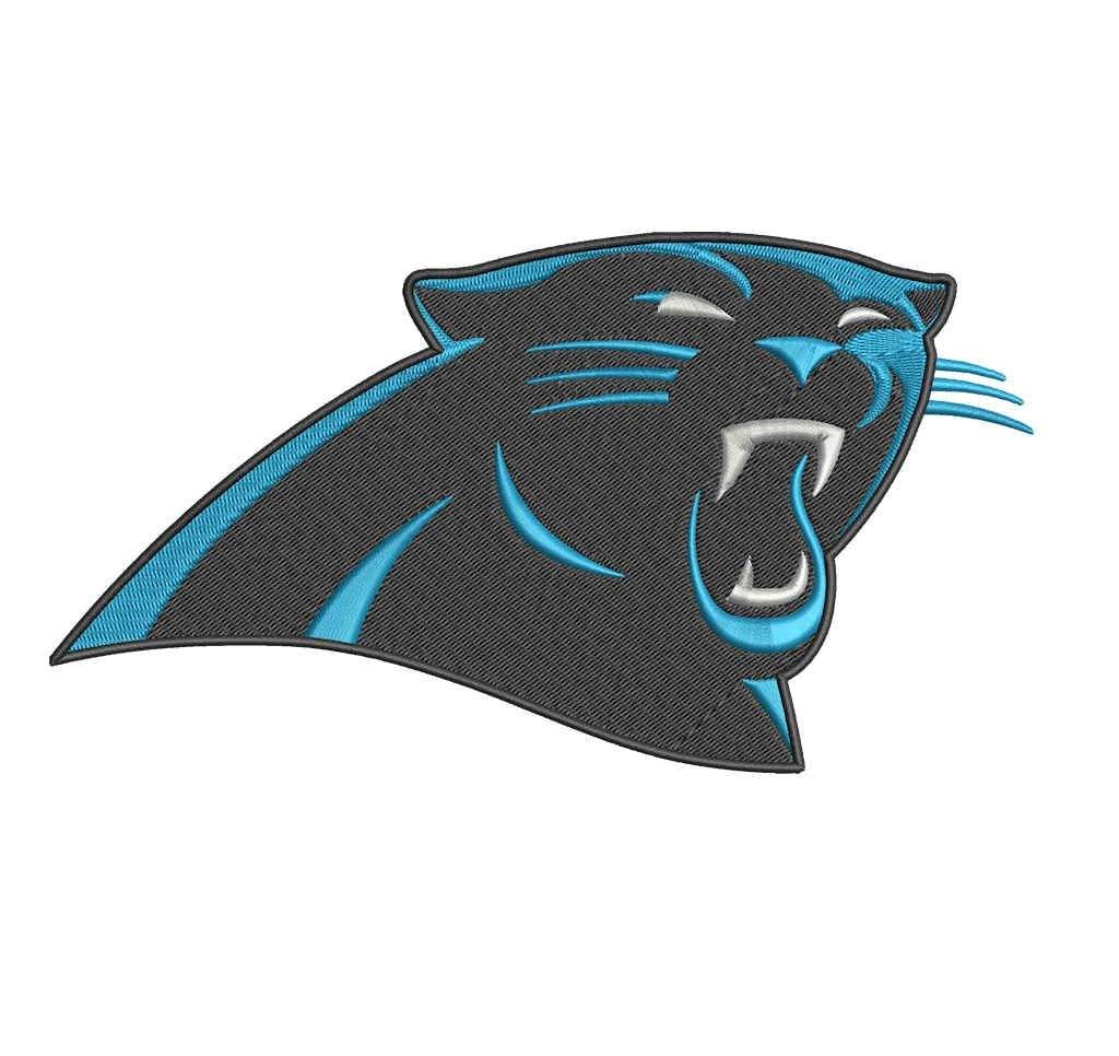 Carolina Panthers - Pack of 6 Designs - Embroidery Design - FineryEmbroidery