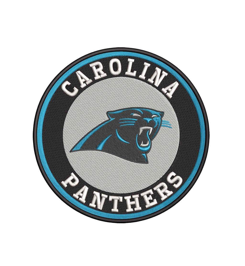 Carolina Panthers - Pack of 6 Designs - Embroidery Design - FineryEmbroidery