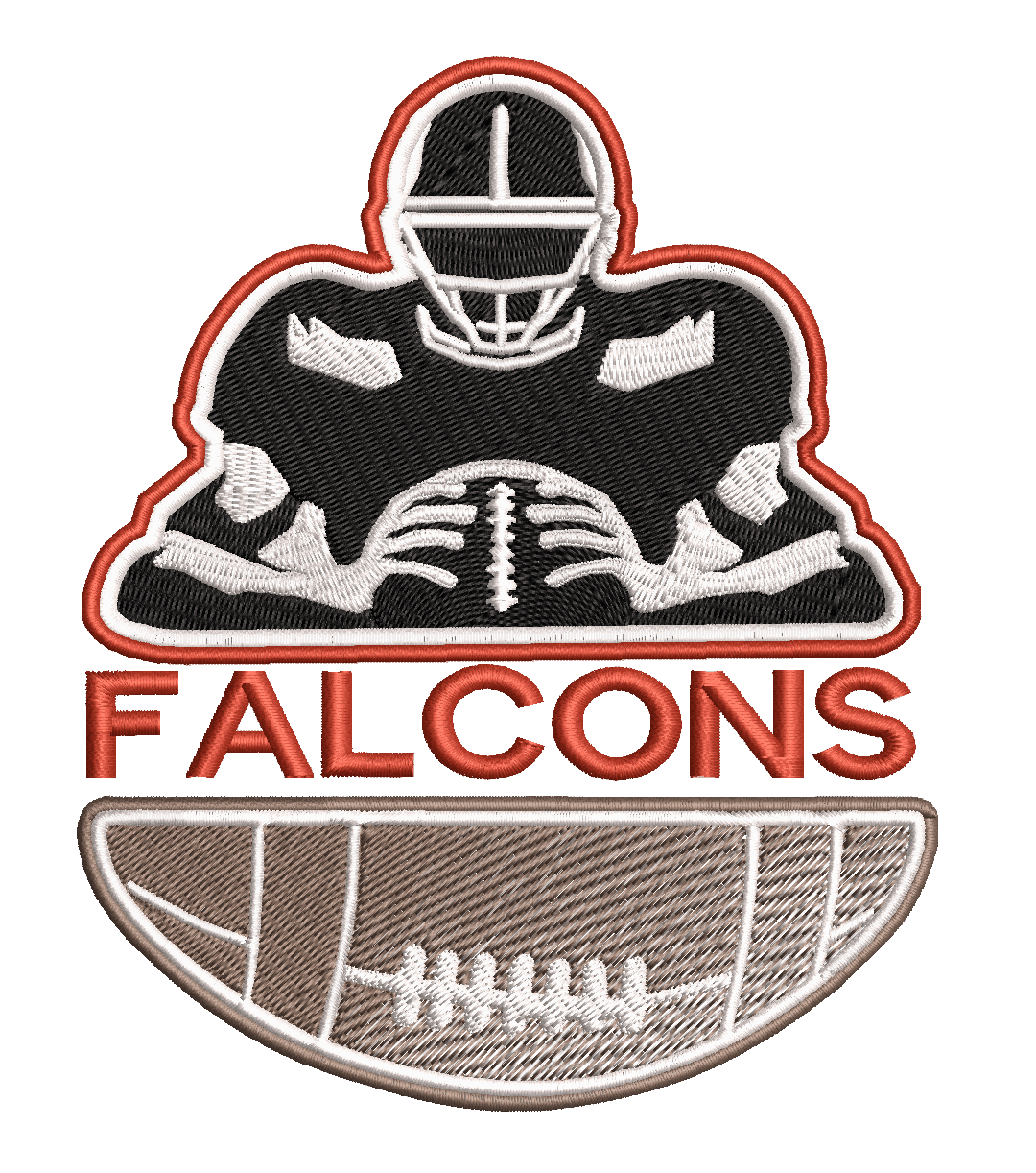 Carolina Panthers Team Player : Embroidery Design - FineryEmbroidery