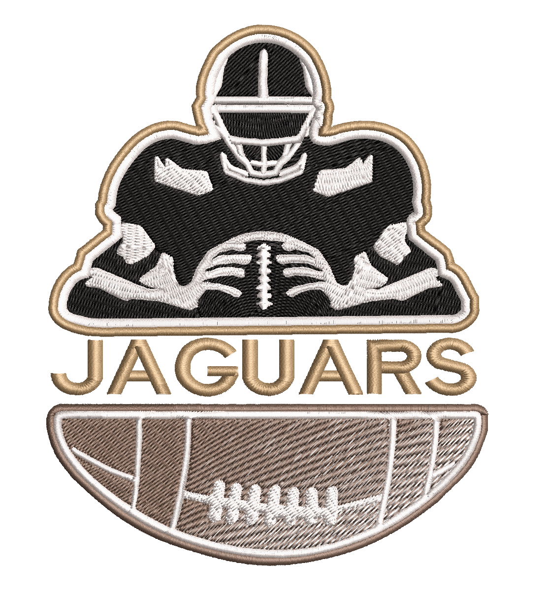 Carolina Panthers Team Player : Embroidery Design - FineryEmbroidery