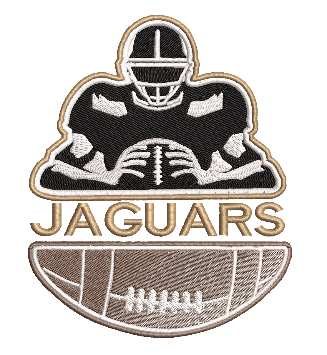 Carolina Panthers Team Player : Embroidery Design - FineryEmbroidery