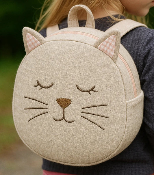 Cat Face Embroidery Designs Pack
