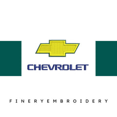 Chevrolet 10 - Embroidery Design - FineryEmbroidery