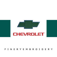 Chevrolet 5 - Embroidery Design - FineryEmbroidery