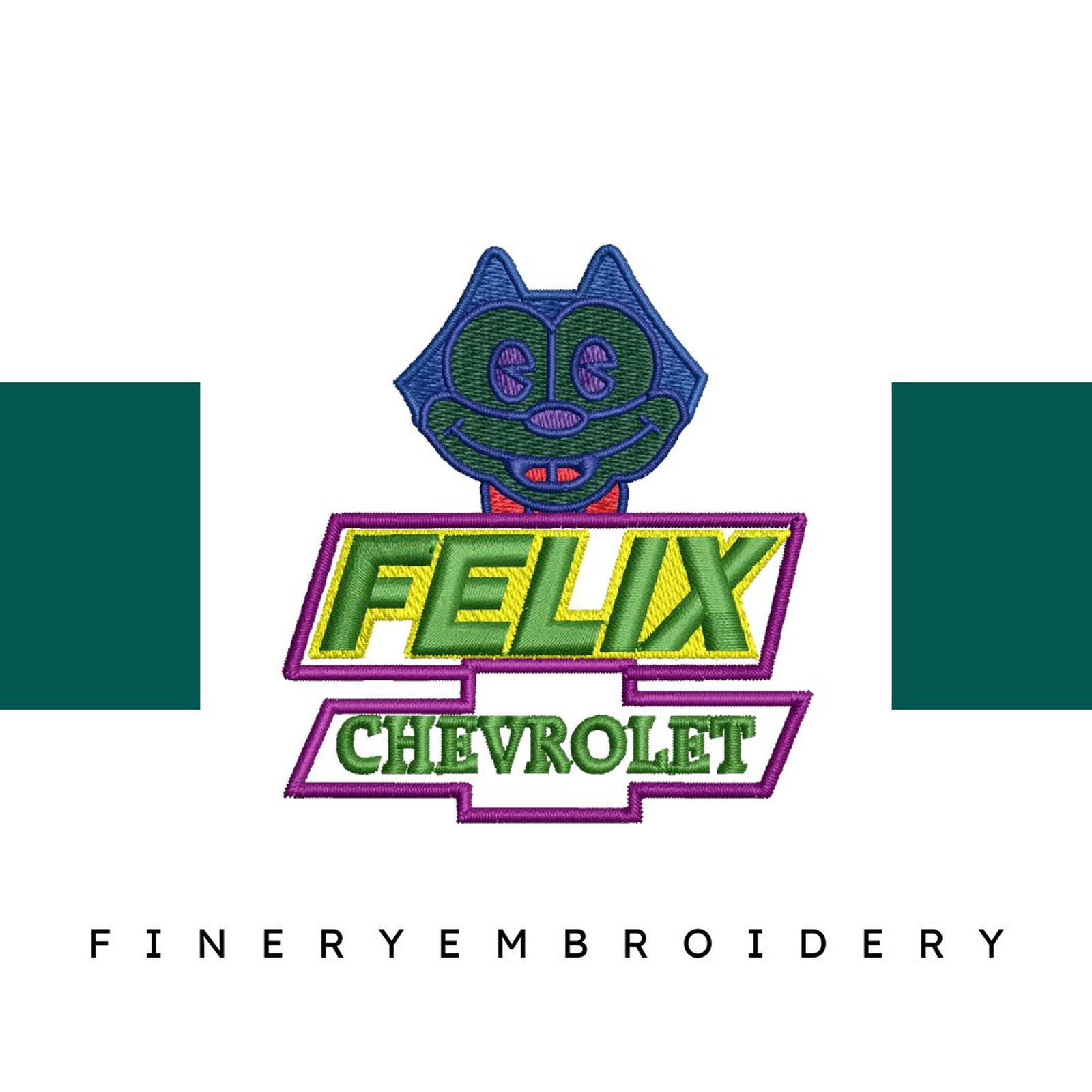 Chevrolet 6 - Embroidery Design - FineryEmbroidery