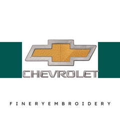 Chevrolet 7 - Embroidery Design - FineryEmbroidery