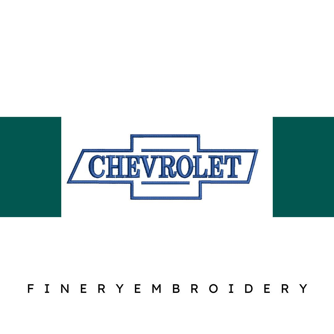 Chevrolet 8 - Embroidery Design - FineryEmbroidery