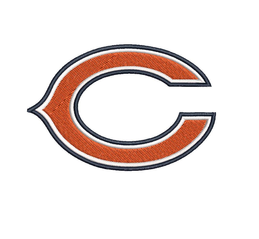 Chicago Bears Embroidery Design 1 - FineryEmbroidery