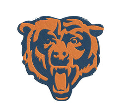 Chicago Bears Embroidery Design 3 - FineryEmbroidery