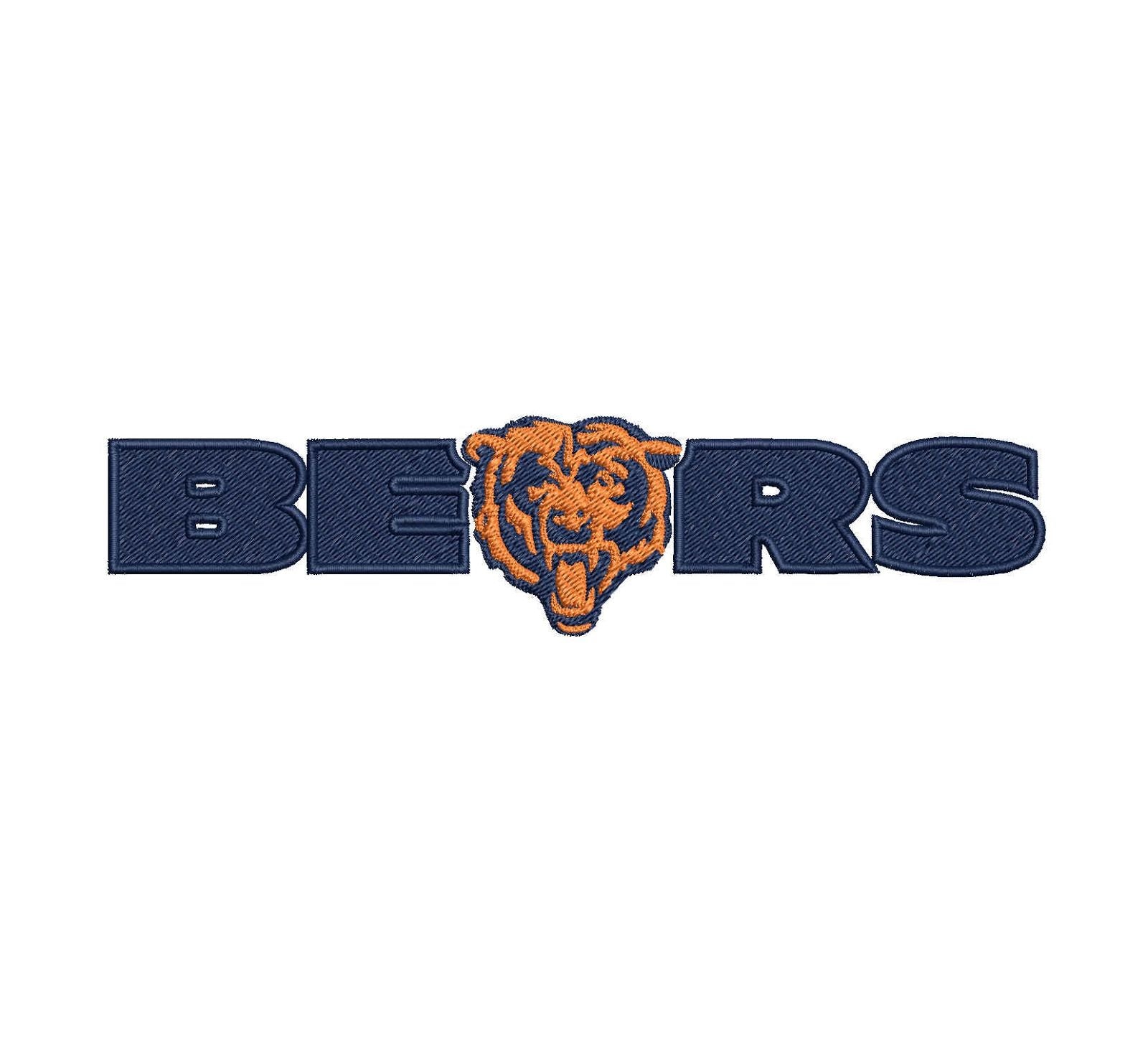 Chicago Bears Embroidery Design 5 - FineryEmbroidery