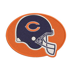 Chicago Bears Embroidery Design 6 - FineryEmbroidery