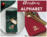 Christmas Alphabet- Embroidery Design Collection - FineryEmbroidery