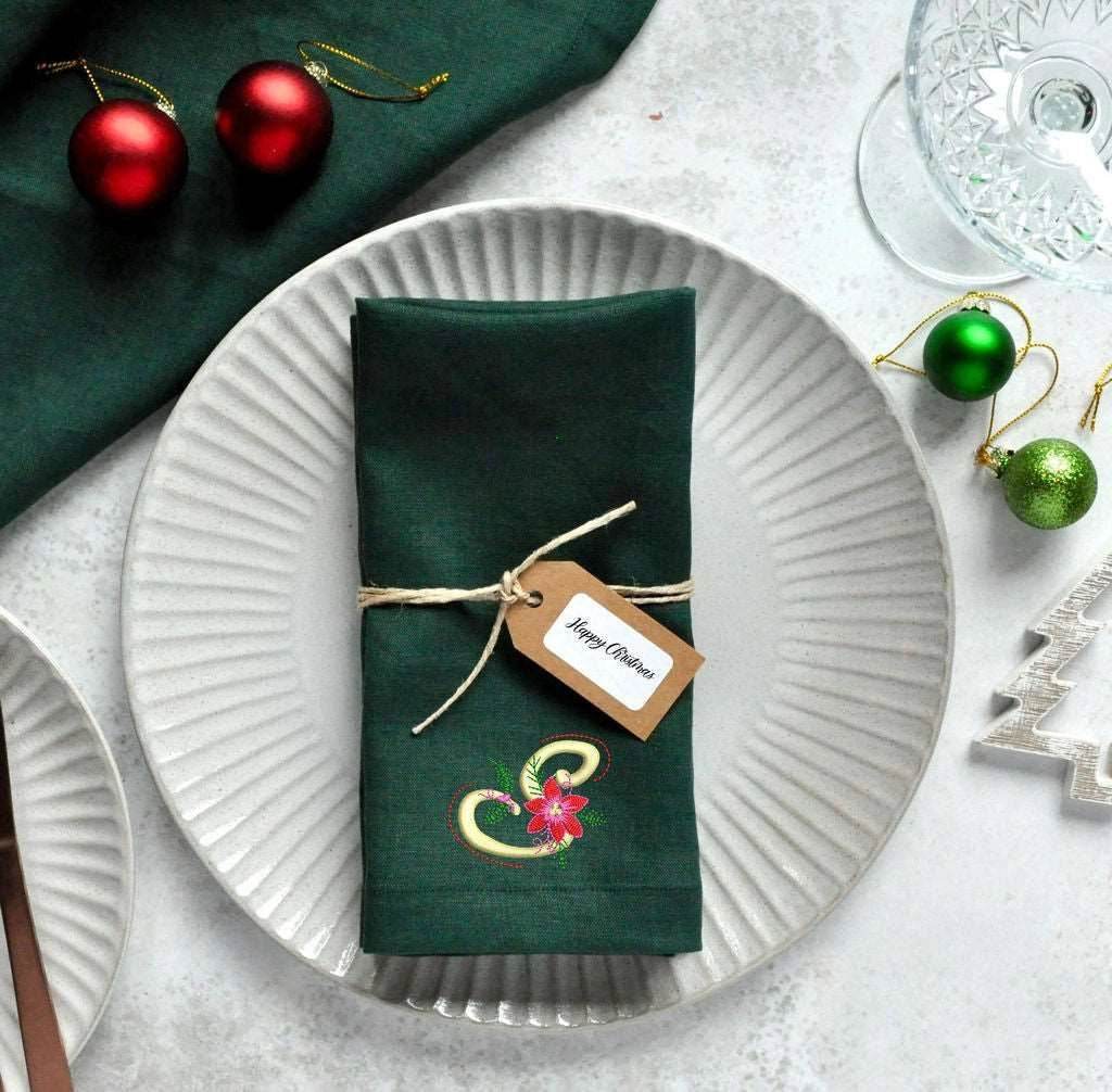 Christmas Alphabet- Embroidery Design Collection - FineryEmbroidery