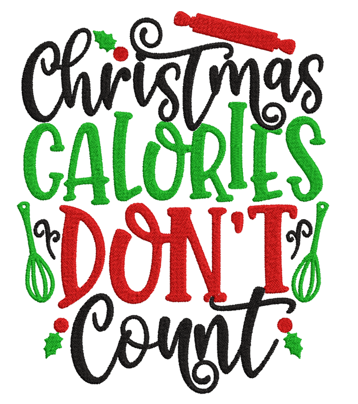 Christmas Baking Quotes - Designs pack : Embroidery Design - FineryEmbroidery