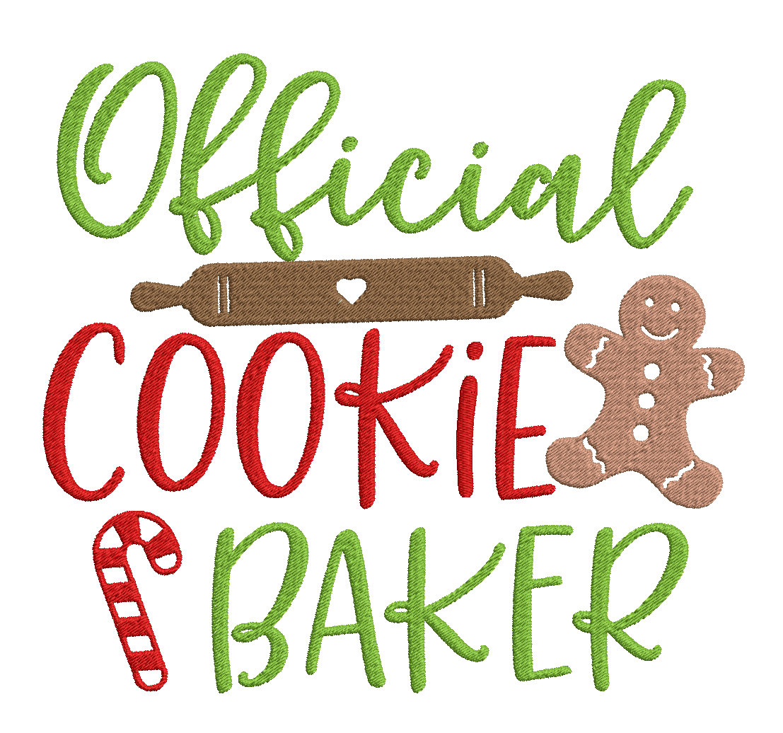 Christmas Baking Quotes - Designs pack : Embroidery Design - FineryEmbroidery