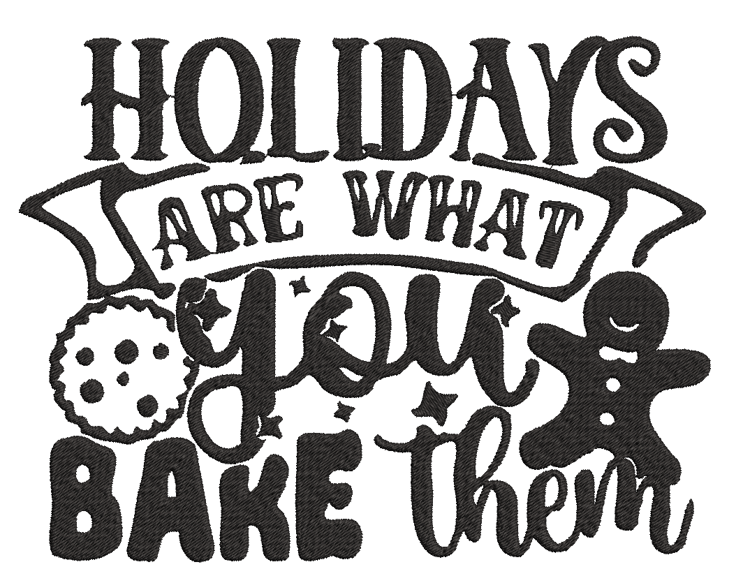 Christmas Baking Quotes - Designs pack : Embroidery Design - FineryEmbroidery