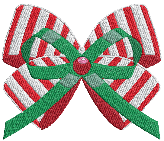 Christmas Bows Pack 2 : Design Pack - Embroidery Design - FineryEmbroidery