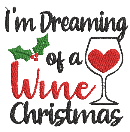 Christmas Drinking Quotes - Designs pack : Embroidery Design - FineryEmbroidery
