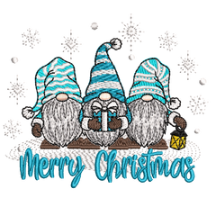 Christmas Gnome 12 : Embroidery Design - FineryEmbroidery