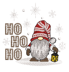 Christmas Gnome 3: Embroidery Design - FineryEmbroidery