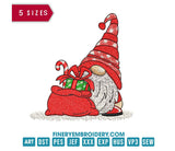 Christmas Gnome 6: Embroidery Design - FineryEmbroidery