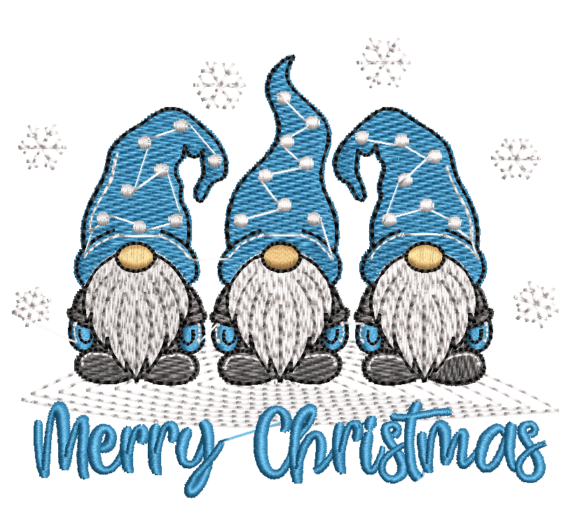 Christmas Gnome 8: Embroidery Design - FineryEmbroidery