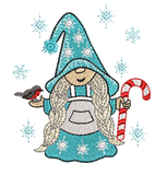 Christmas Gnome: Embroidery Design - FineryEmbroidery