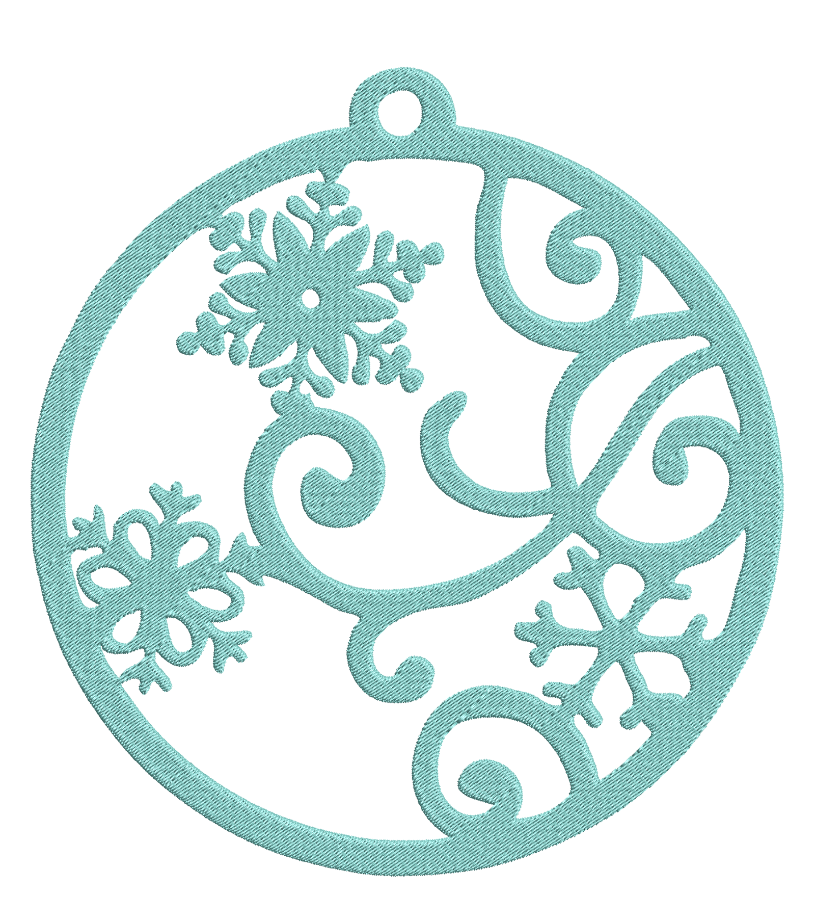 Christmas Ornaments - Designs Pack 2 : Embroidery Design - FineryEmbroidery