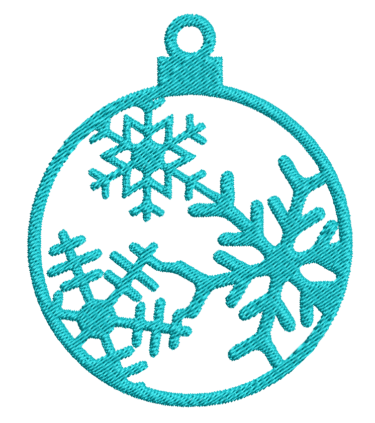 Christmas Ornaments - Designs Pack 2 : Embroidery Design - FineryEmbroidery