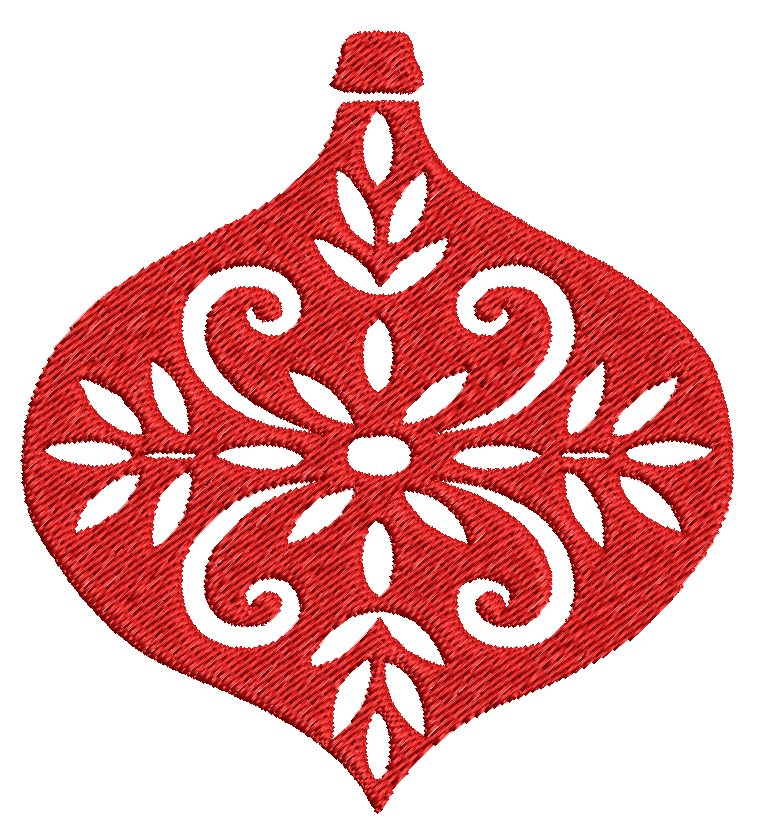 Christmas Ornaments - Designs Pack : Embroidery Design - FineryEmbroidery