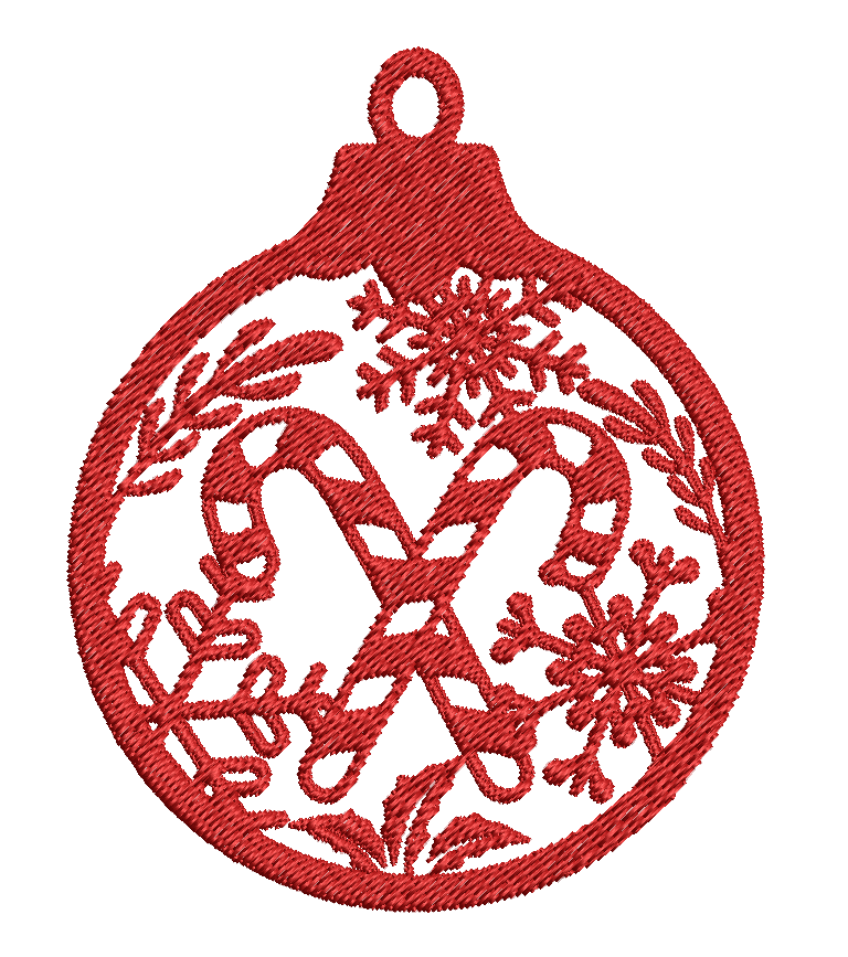 Christmas Ornaments - Designs Pack : Embroidery Design - FineryEmbroidery